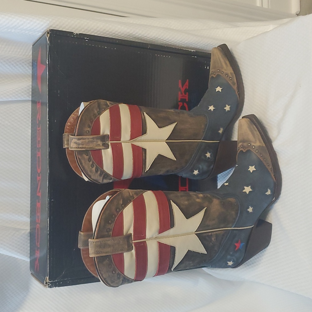 NEW Redneck Riviera Freedom Boot - 8.5 - Picture 2 of 15